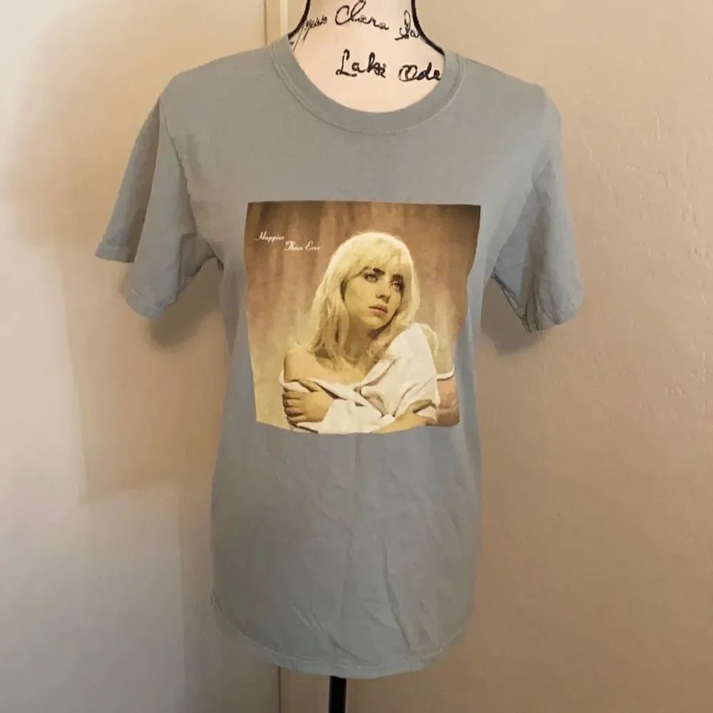 Billie Eilish Greenish Blue Happier Than Ever Graphic Shirt